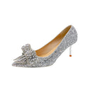 French wedding shoes for women, xiuhe main wedding dress, two-wear engagement bridal shoes, not tiring feet, can be worn with crystal high heels