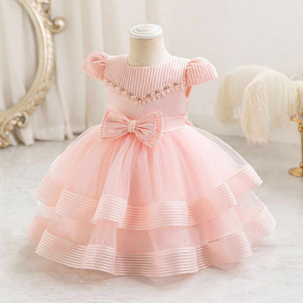 Exportin stock tutu princess cake skirt girl one year old evening dress dressbaby dress