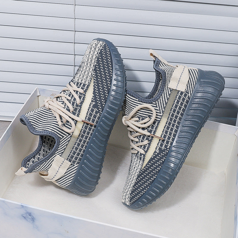 350 flyknit spring/summer new collection: versatile, trendy, casual, athletic, running shoes - soft, flat, sock-style, breathable mesh