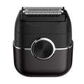 Mini electric shaver reciprocating magnetic 4-blade head led digital display washable quick charge portable razor cross-border