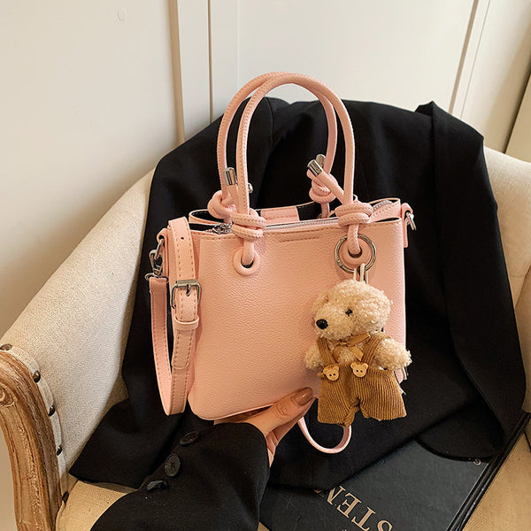 Premium sense multi-compartment commuter bag, women's 2025 spring new leisure work small bag, shoulder messenger bag