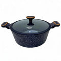 Uakeen hot-selling export pot suitkitchenwar5-piece set 5pcs medical stone double-layer bottom pot