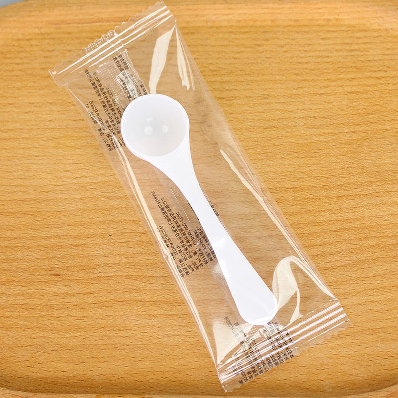 Plastic measuring spoon small spoon 4ml feed fertilizer washing powder liquid measuring spoon accurate measurement water 4g