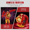 Kids' electronic watch projector transforming toy watch - creative gift for elementary school students - robot educational luminous watch