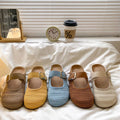 2026new arrivalthick solenet red toe half slippers women's outwear summer cut out sandals slip-on birkenstock slippers