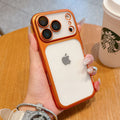 Tiktok viral pc instant transformation case, compatible with apple 17 pro max, transparent phone case, iphone 16 phone protective cover