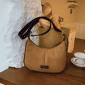 Retro frosted shoulder bag for women new arrival2025fall and winter atmosphere easiest for match armpit bag trendy texture crossbody bag