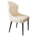 Dining chair - modern minimalist home restaurant chair, comfortable backrest, iron art dining table chair, nordic light luxury hotel chair