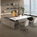Accessible luxury paint boss table creative office desk casual modern manager table president office desk table and chair combination