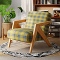 Richard nordic solid wood single sofa chair living room french cafe hotel retrob&b balcony lazy chair
