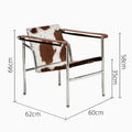 Lc1 basculan chair genuine leather sofa chair le corbusier medieval genuine leather single chair for home casual single chair