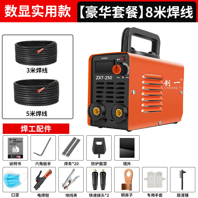 Chuangyi industrial grade welding machine 380v high power 220v for home dual voltage intelligent special stainless steel welding king
