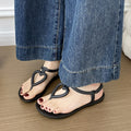 new arrival women's summer outwear non-slip heartflats beach one-piece flip-flop women's sandals