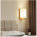 Solid wood bedside wall lamp - modern minimalist nordic style for bedroom, living room, stairway, hallway, hotel corridor