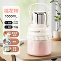 316 stainless steel insulated tumbler - large capacity, portable straw water bottle - stylish design, on-the-go mug, car cup