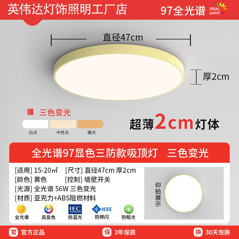 Macaron 1ed ceiling lamp kitchen balcony entrance door entrance lamp corridor aisle round modern casual lamp