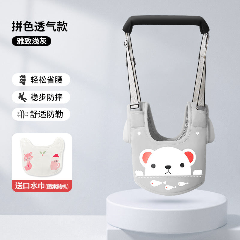 Factory direct: baby walking harness - dual-use safety belt & anti-fall leash for toddlers