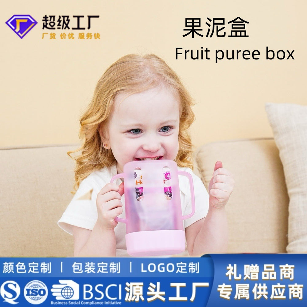 new arrival hot selling baby & maternity products: anti-squeeze fruit puree pouches, baby yogurt bags, and children's tableware sets