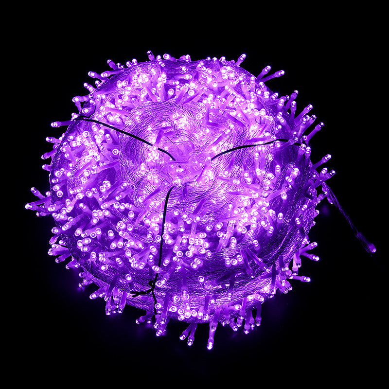 LED light string outdoor waterproof lights street lighting outdoor gypsy lights Christmas waterproof holiday decorative lights