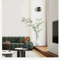 Bedroom modern wall lamp round background wall corridor eclipse bedside lamp scandinavian decoration aisle living room casual