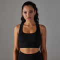 new arrival seamless quick-drying yoga clothes sexy back bubble wrap push-up sports bra running fitness vest for women
