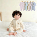 Newborn baby romper, 100% cotton long-sleeve sleepsuit, spring/autumn style, newborn 0-2 years old baby summer onesie, crawling suit