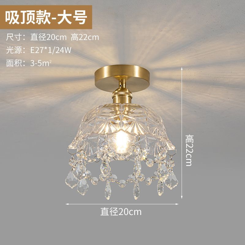 Green glass pendant light - vintage, nostalgic, rustic art style - old shanghai/mao era brass lamp holder - restaurant/cafe ceiling fixture