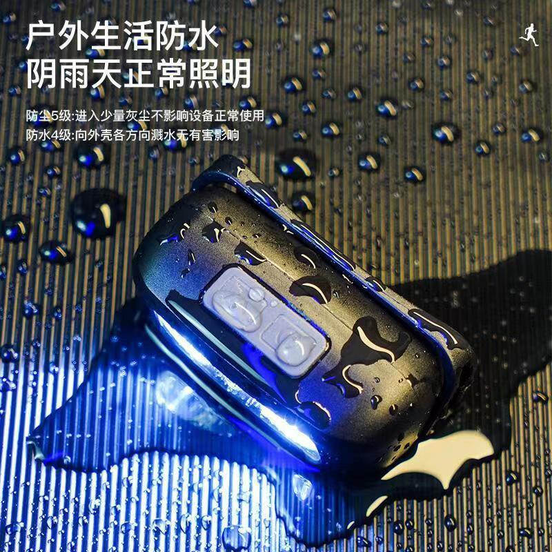 Headlight strong light charging super bright head-mounted lighting super long battery life induction night fishing special flashlight outdoor