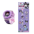 Wholesale children's luminous glow-in-the-dark cute cartoon electronic quartz watches - perfect for elementary school students and kindergarten toys