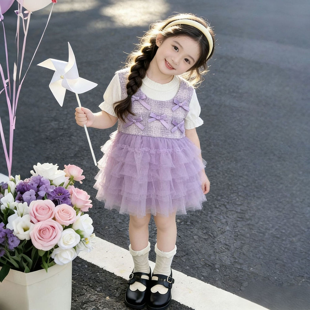 【dropshipping】 new summer collection: adorable summer dresses for baby girls - lightweight princess style for infants and toddlers