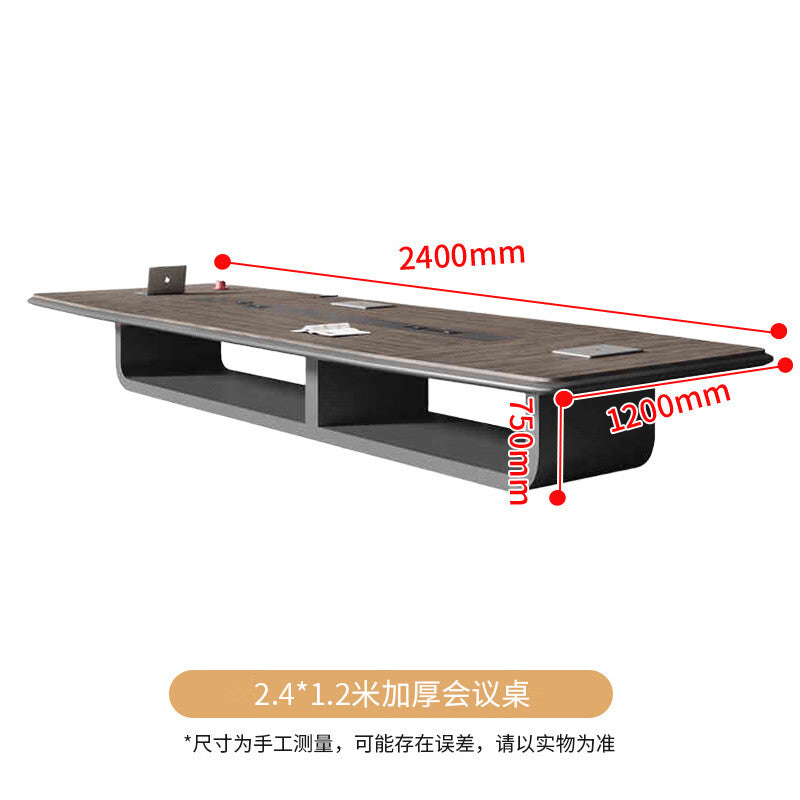 Saint li office conference table bench - minimalist modern large bench training table - negotiation office furniture