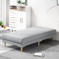 Balcony sofa bed all-in-one dual-purpose widened patchwork bed single bed adult chaise lounge side bed extension bed end stool