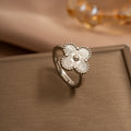 Tz-8233 silver ring