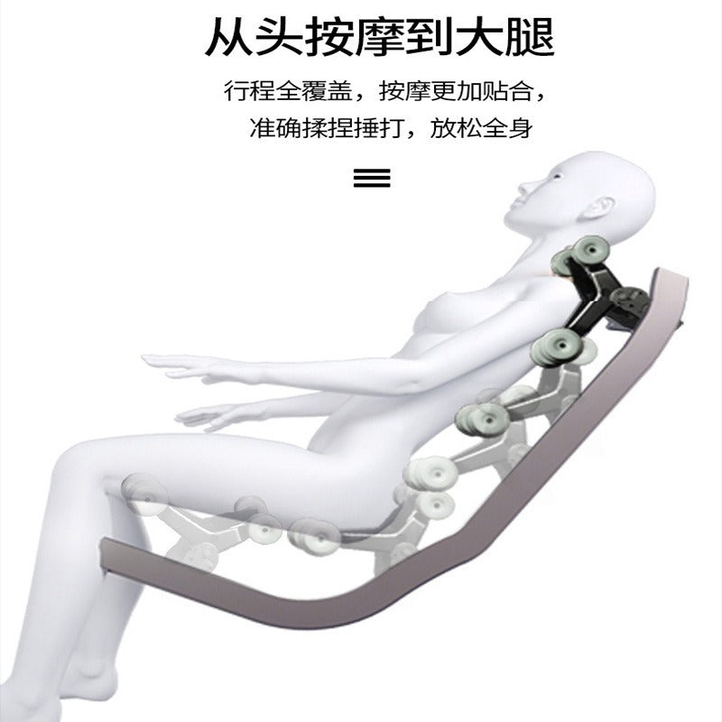 Massage chair - home use, ai voice control, sl rail, robotic arm, commercial-grade, qr code scanning, multifunctional, elderly gift, hot compress, air compression