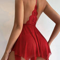 European and american foreign trade sexy lingerie  supply women's mesh temptation hot style suspender nightgown transparent sexy pajamas