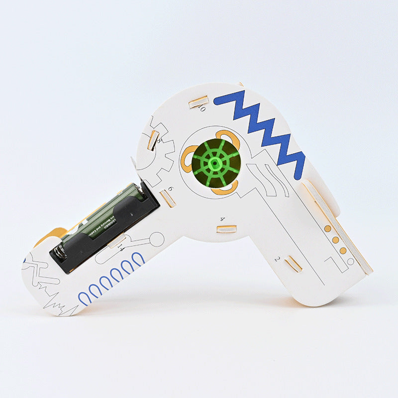 KT version material blow blower physics Bernoulli handmade DIY small production STEAM teaching aids material package experimental meow