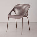 Popular home dining chair outdoor thickened back chair milk tea shop restaurant stackable casual negotiation office chair scandinavian