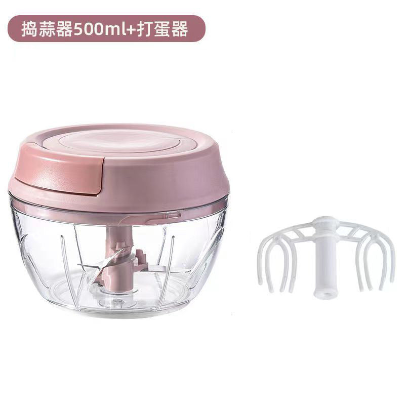 Garlic masher - manual garlic press - mini kitchen garlic crusher - garlic chopper - garlic paste maker - baby food supplement - small food processor