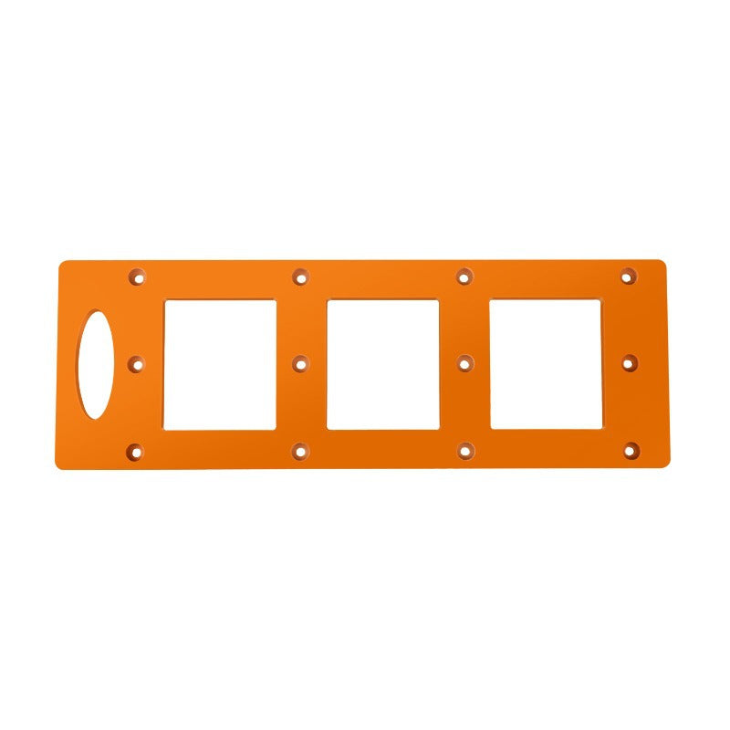 Baolian 86 box switch socket opening mold wardrobe dark box square hole slotting drawing line woodworking tool template