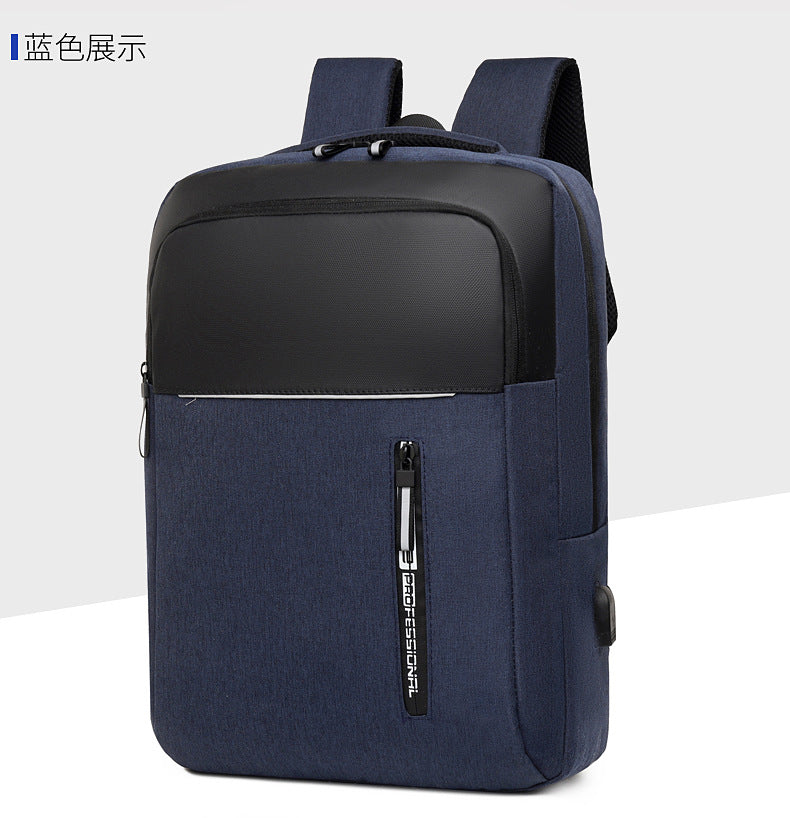 New Men's Business Commuter Backpack Laptop Bag Travel Leisure Backpack Men's Student School Bag