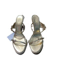 Za2024summernew arrival high-heeled one-strap sandals fashionfashioneasiest for matchoutwear women's sandals