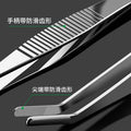 304 stainless steel tweezers thickened round elbow dressing tweezers fish tank aquatic plant tool repair clip