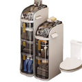 Bathroom slit storage cabinet drawer type toilet narrow slit storage cabinet plastic bathroom ultra-narrow slit cabinet side cabinet