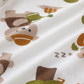 Baby short-sleeve set - summer pure cotton lightweight outfit for boys and girls, infant shorts pajamas, air conditioning clothes, children's summer apparel