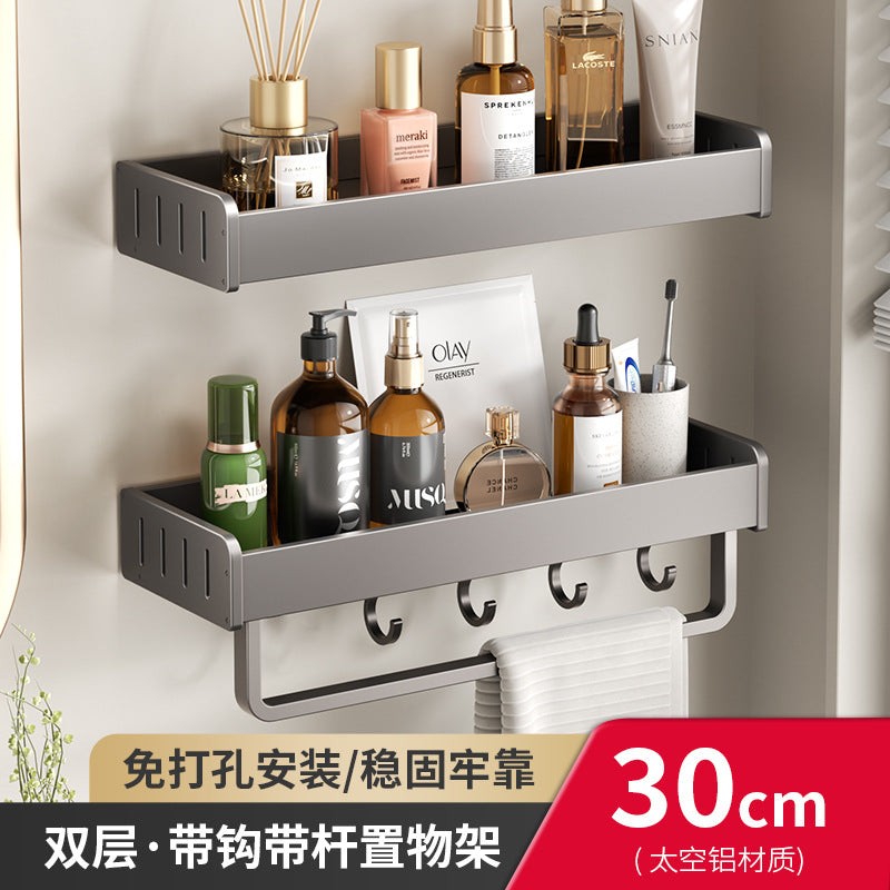 Removable bathroom rack No punching toilet toilet washstand toilet wall mounted bathroom storage rack