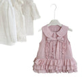 Baby girl bowknot tank dress - new  summer collection - versatile dress for toddlers and young children - korean style princess dress