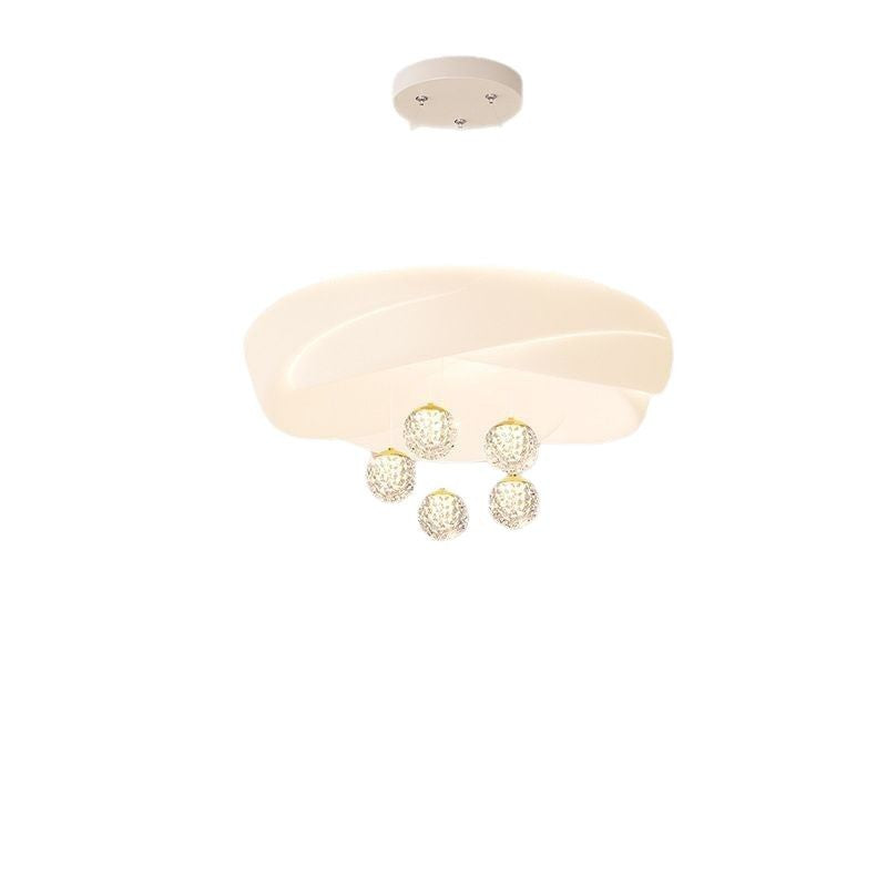 Living room chandelier cream wind modern simple atmosphere dining room light Nordic 2025 new master bedroom Zhongshan lighting