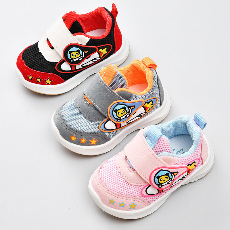 Baby toddler shoes for boys, spring and autumn, ages 0-1 to 3 years, functional shoes, infant shoes, soft sole baby shoes for girls