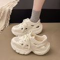 2025 summer new eva platform clogs - outdoor wear, height increasing, beach sandals, "stomping on clouds" comfort, closed-toe slippers for women