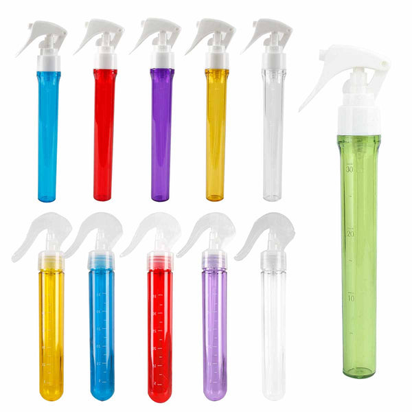Cross-border hot-selling thumb watering can transparent color finger high-pressure spray bottle hairdresser portable watering can hair tool